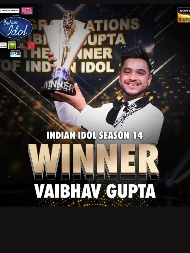Indian Idol 14 Winner : कानपुर के वैभव गुप्ता ने शो जीता